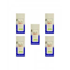 Özel Çapari Takımı, 5 Adet No:8 İğne ile