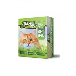 Özel Gübreli Kedi Çimi - 14x14 cm Fileli