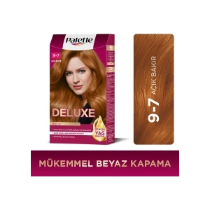 Palette Deluxe Kalıcı Renkler 9-7 Açık Bakır Saç Boyası