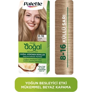 Palette Saç Boyası & Doğal Renkler Colors 8/16 Küllü Sarı 50Ml