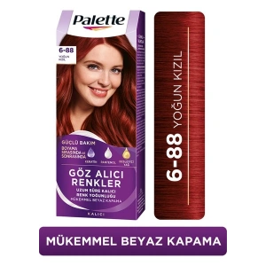 Palette Saç Boyası Renkler Colors 6/88 Yoğun Kızıl