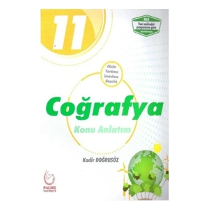 Palme Yayıncılık 11. Sınıf Coğrafya Konu Anlatımlı
