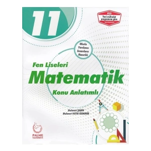 Palme Yayıncılık 11. Sınıf Fen Liseleri Matematik Konu Anlatımlı