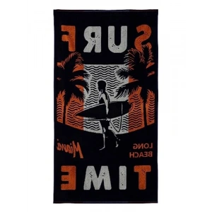 Pamuklu Lacivert Plaj Havlusu, Standart Boy