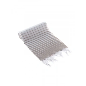 Pamuklu Peştemal 100x170 cm Bej Renk