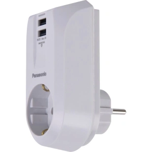Panasonic Tekli 5V/2A Çift USB Çıkışlı Emniyet Kepenkli Çocuk Korumalı Priz