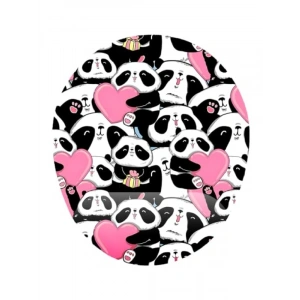 Panda Desenli Bilek Destekli Mouse Pad