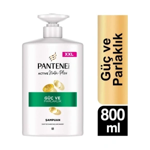 Pantene Güç ve Parlaklık Şampuan 800 ml