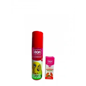 Papağanlar için Bit Pire ve Tüy Bakım Spreyi, Multi Vitamin 30 Ml
