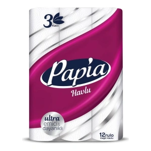 Papia Kağıt Havlu 12 Rulo