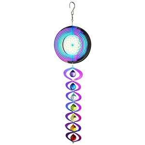 Parıltılı 3D Çakra Spinner Dekoratif Aksesuar