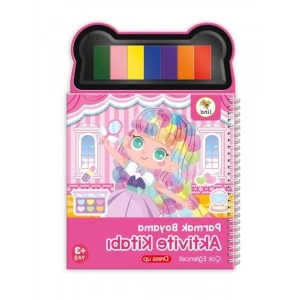 Parmak Boyama Aktivite Seti - Boyama Kitabı