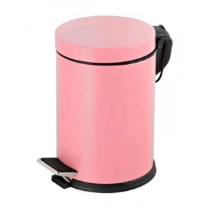 Paslanmaz Banyo-Mutfak Pedallı Çöp Kovası - 3 Litre Kapasite