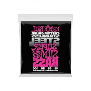 Paslanmaz Çelik Akustik Bas Telleri, Ölçü 45-100