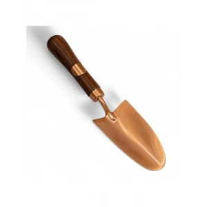 Paslanmaz Çelik Geniş Bahçe Küreği - Ergonomik Sap ile