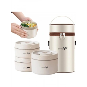 Paslanmaz Çelik Isı Yalıtımlı Yemek Kabı Seti