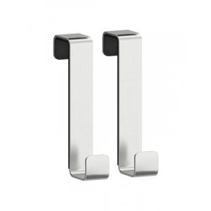 Paslanmaz Çelik Kapı Askısı, 2 Adet, Maksimum 2 cm Kalınlık için