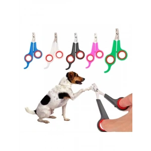 Paslanmaz Çelik Kedi Köpek Tırnak Makası Renkli 12 cm