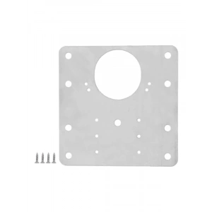 Paslanmaz Çelik Menteşe Tamir Plakası - 9x9 CM