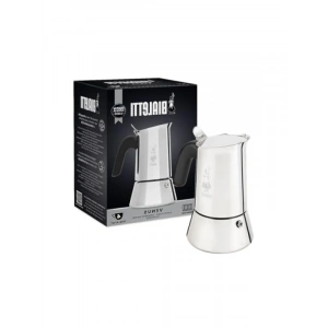 Paslanmaz Çelik Ocak Üstü Espresso Pişirici - 4 Fincan Kapasite