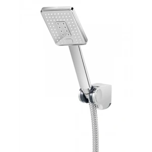 Paslanmaz Çelik Örgülü Spiralli Askılı Duş Seti