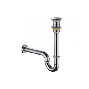 Paslanmaz Çelik Pop-up Lavabo Sifonu - 32 mm Çıkış