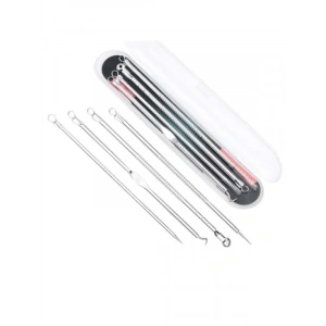 Paslanmaz Çelik Siyah Nokta ve Akne Temizleyici Set 4lü