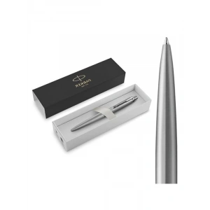 Paslanmaz Çelik Tükenmez Kalem, Mavi Mürekkep, Hediye Kutusunda