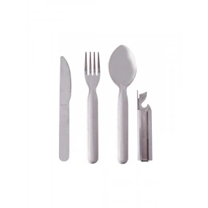 Paslanmaz Çelik Yemek Seti - 4 Parça