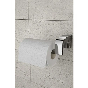 Paslanmaz Krom Tuvalet Kağıdı Askısı, Dayanıklı ve Şık Tasarım