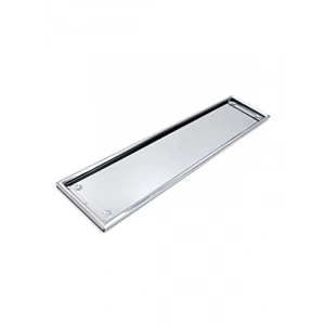 Paslanmaz Metal Plaka, Krom Renkli Araç Plakalığı