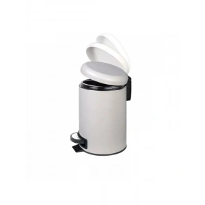 Paslanmaz Pedallı Çöp Kovası - 12 LT