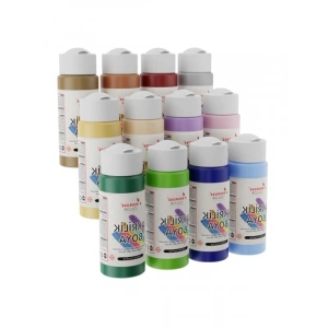 Pastel Renk Akrilik Boya Seti - 12li 60ml