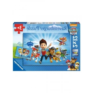 Paw Patrol Temalı 12 Parça Puzzle, Eğlenceli Aktivite