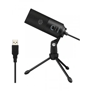 PC ve MAC İçin Standlı Podcast Mikrofon, Stüdyo Kalitesi