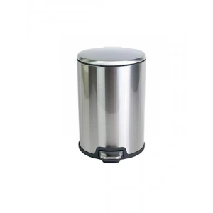 Pedallı Çöp Kovası - 12 Litre Beyaz