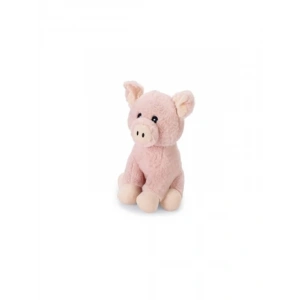 Peluş Domuz Şeklinde Köpek Oyuncağı, Pembe, 25x19x18cm