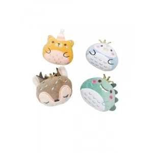 Peluş Tonton Hayvan Figürlü Kedi Oyuncağı, 8 cm