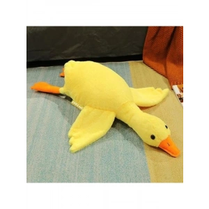 Peluş Uçan Kaz Yastığı, 75 cm, Sarı