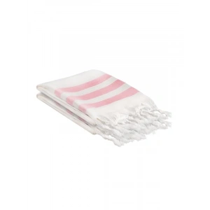 Pembe 2li Set | 90 x 180 cm Kadın Plaj Havlusu, %80 Bambu