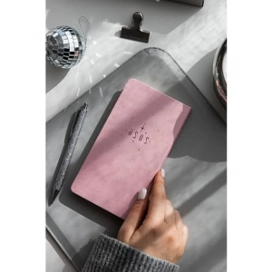 Pembe Haftalık Cep Ajandası, 2026 Yılı İçin 12 Aylık Planlama