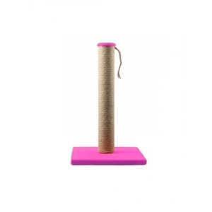 Pembe Kedi Tırmalama Tahtası 40 cm, Dayanıklı ve Eğlenceli