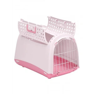 Pembe Kedi ve Köpek Taşıma Çantası ile Kolay Taşıma