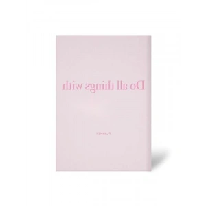 Pembe Keten Kapaklı Planlayıcı Ajanda - 15x21 cm