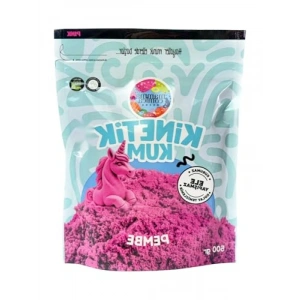 Pembe Kinetik Kum - 500 gr, Eğitici Oyun Seti