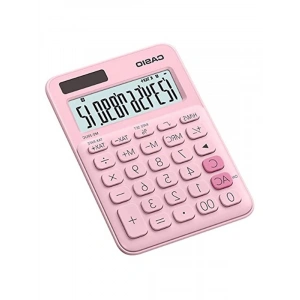 Pembe Mini Masa Hesap Makinesi ile Pratik Hesaplamalar