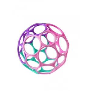 Pembe-Mor Renkli Oball Klasik Top - Eğlenceli Oyun