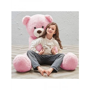 Pembe Peluş Ayı, 120 cm Boyutunda Sevimli Hediye