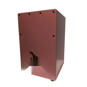 Pembe Renkli Ahşap Tap Gövde Cajon, Dayanıklı ve Şık