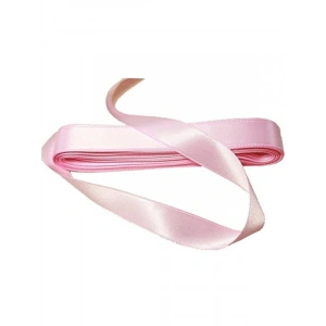 Pembe Saten Kurdele 1 cm x 10 metre